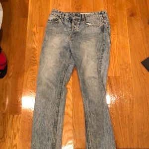 Guess High Rise Slim Straight Jeans 32 x 32